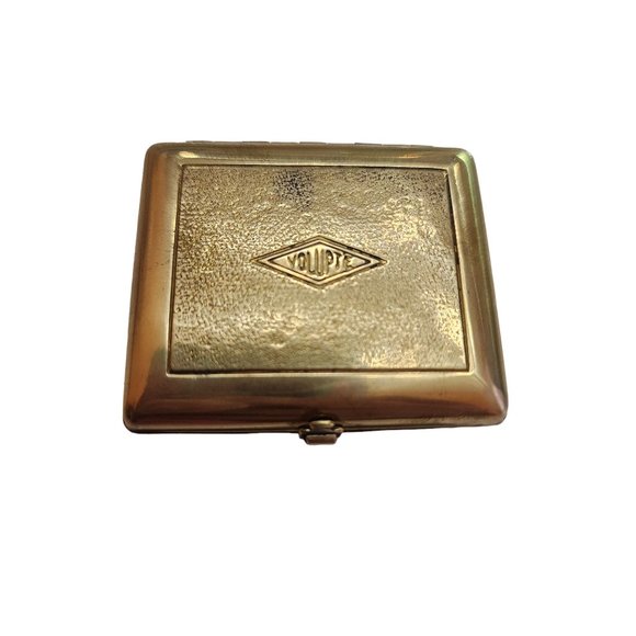 Vintage Art Deco Rare Volupte Compact (A3640) - Picture 4 of 7